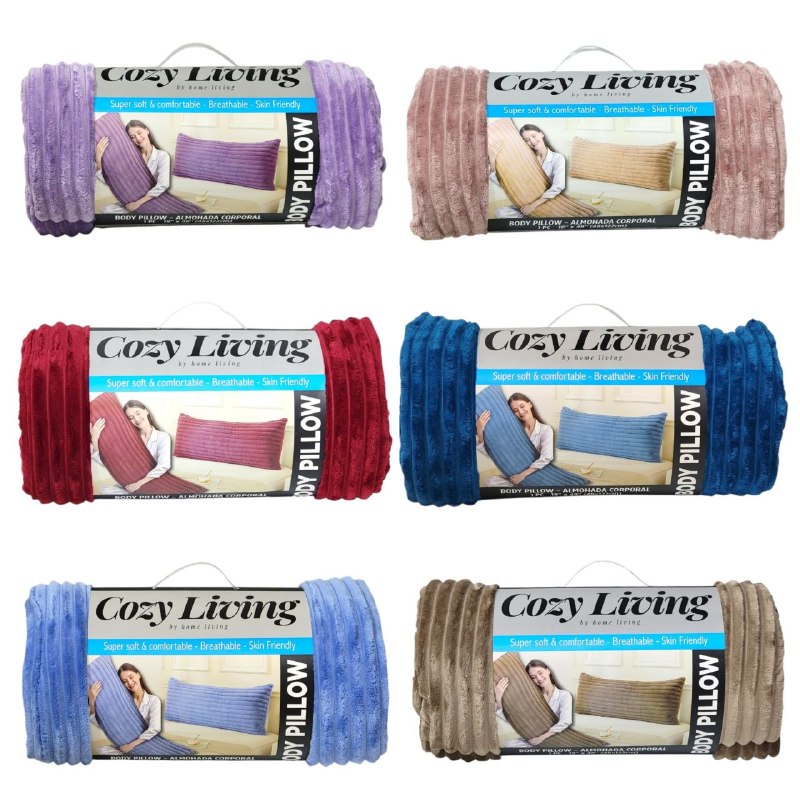 ALMOHADA CORPORAL ERGONOMICA COZY LIVING 48X122CM