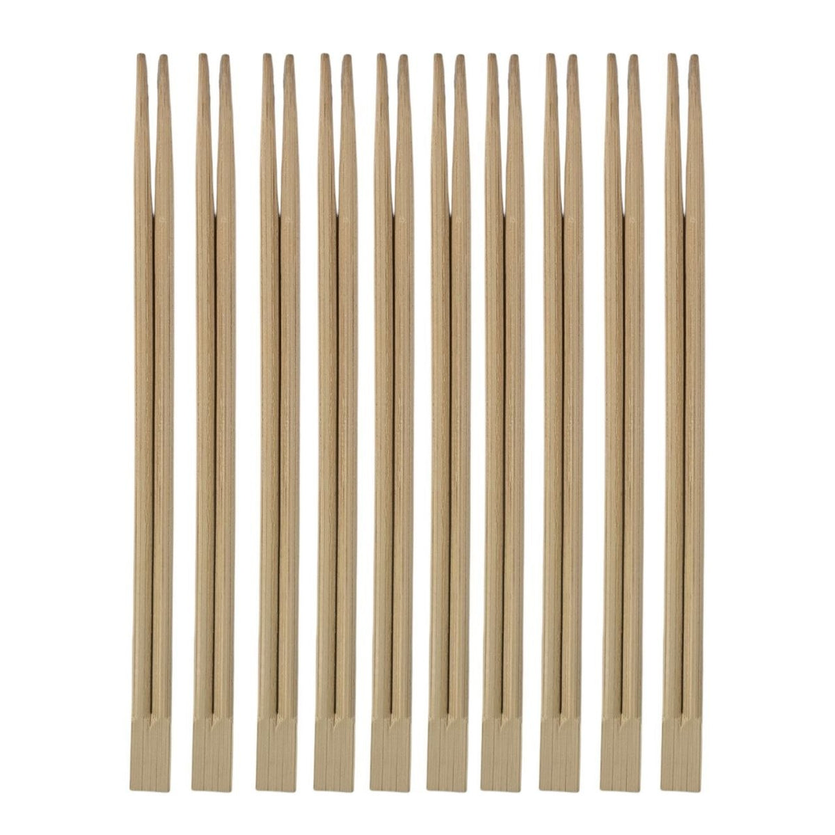 SET DE PALILLOS TRADICIONALES DE BAMBU 10UND EXCALIBUR 23CM