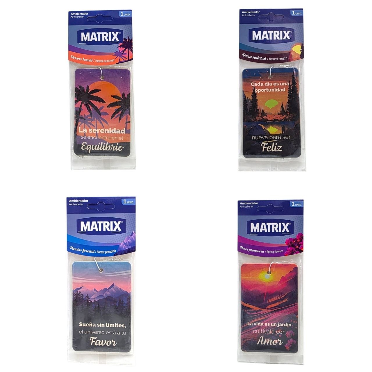 AMBIENTADOR COLGANTE NEUTRALIZADOR DE OLORES 1UND MATRIX