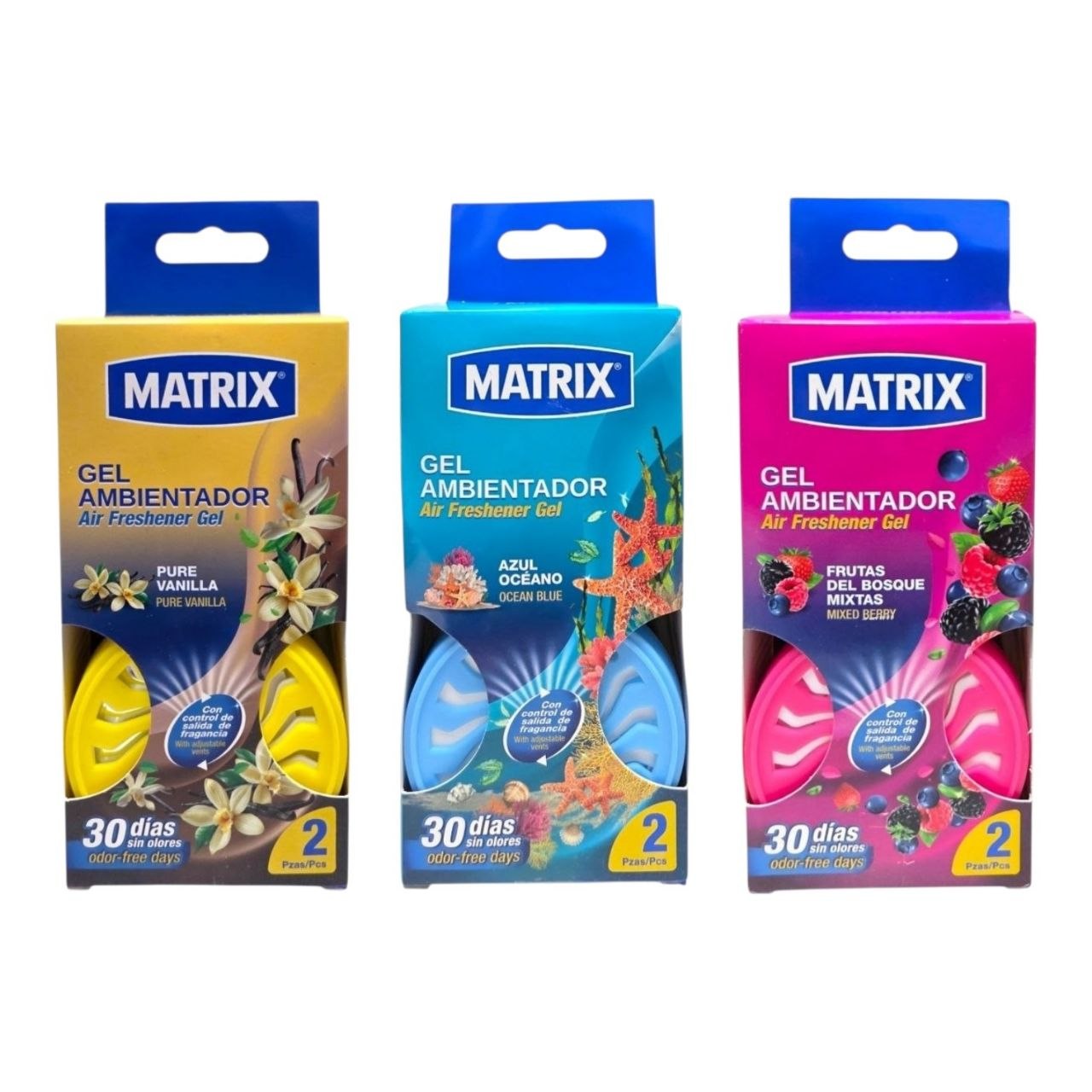 AMBIENTADOR EN GEL PARA HOGAR Y CARRO DE LARGA DURACION 2UND MATRIX