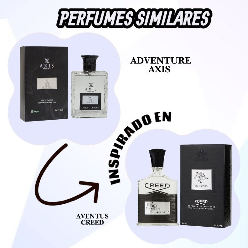 AXIS PARFUMS ADVENTURE EDP 100ML (H) (AROMA SIMILAR CREED AVENTUS)