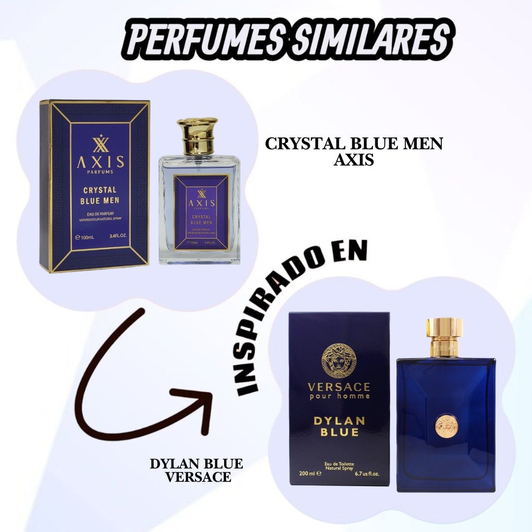 AXIS PARFUMS BLUE MEN EDP 100ML (H) (AROMA SIMILAR VERSACE DYLAN BLUE)