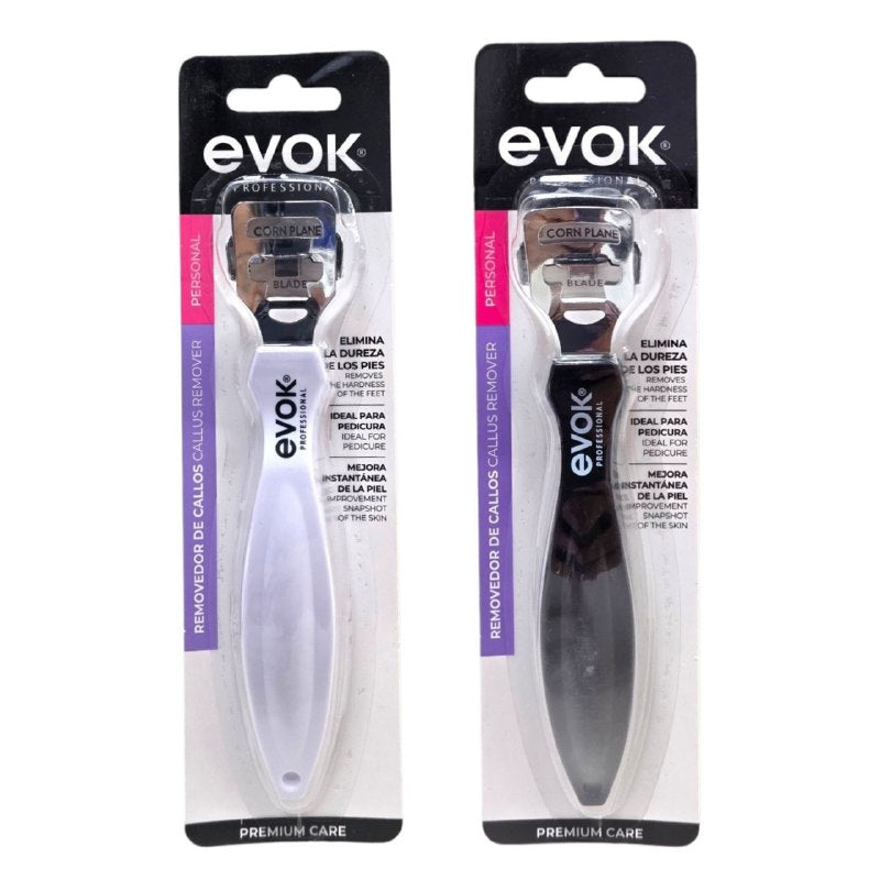 REMOVEDOR DE CALLOS MANUAL PARA PEDICURA PROFESIONAL EVOK