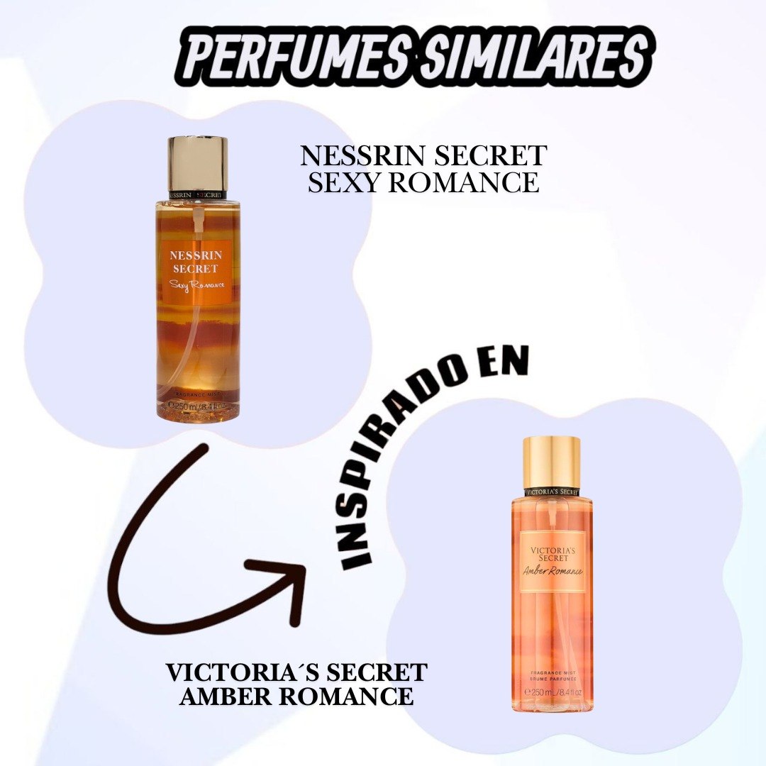 SPLASH NESSRIN SECRET SEXY ROMANCE 250ML (M) (AROMA INSPIRADO EN VICTORIA SECRET AMBER ROMANCE)