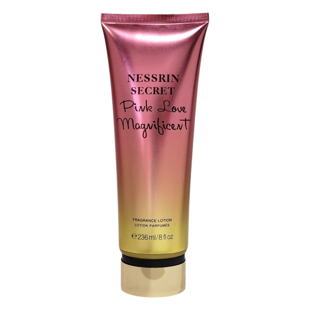 CREMA CORPORAL NESSRIN SECRET PINK LOVE MAGNIFICENT 236ML (M) (AROMA INSPIRADO EN VICTORIAS SECRET SHEER LOVE)