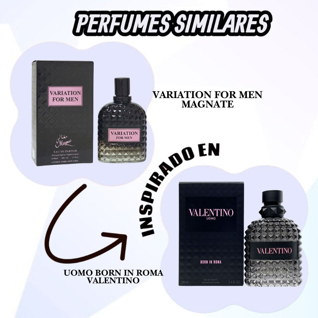 MAGNATE VARIATON FOR MEN 100ML (H) (AROMA SIMILAR VALENTINO UOMO IN ROMA)