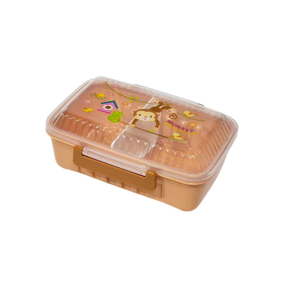 RECIPIENTE PANA PARA ALIMENTOS CON DIVISION INCLUYE CUCHARA BENELI HOME 13X17X6.5CM