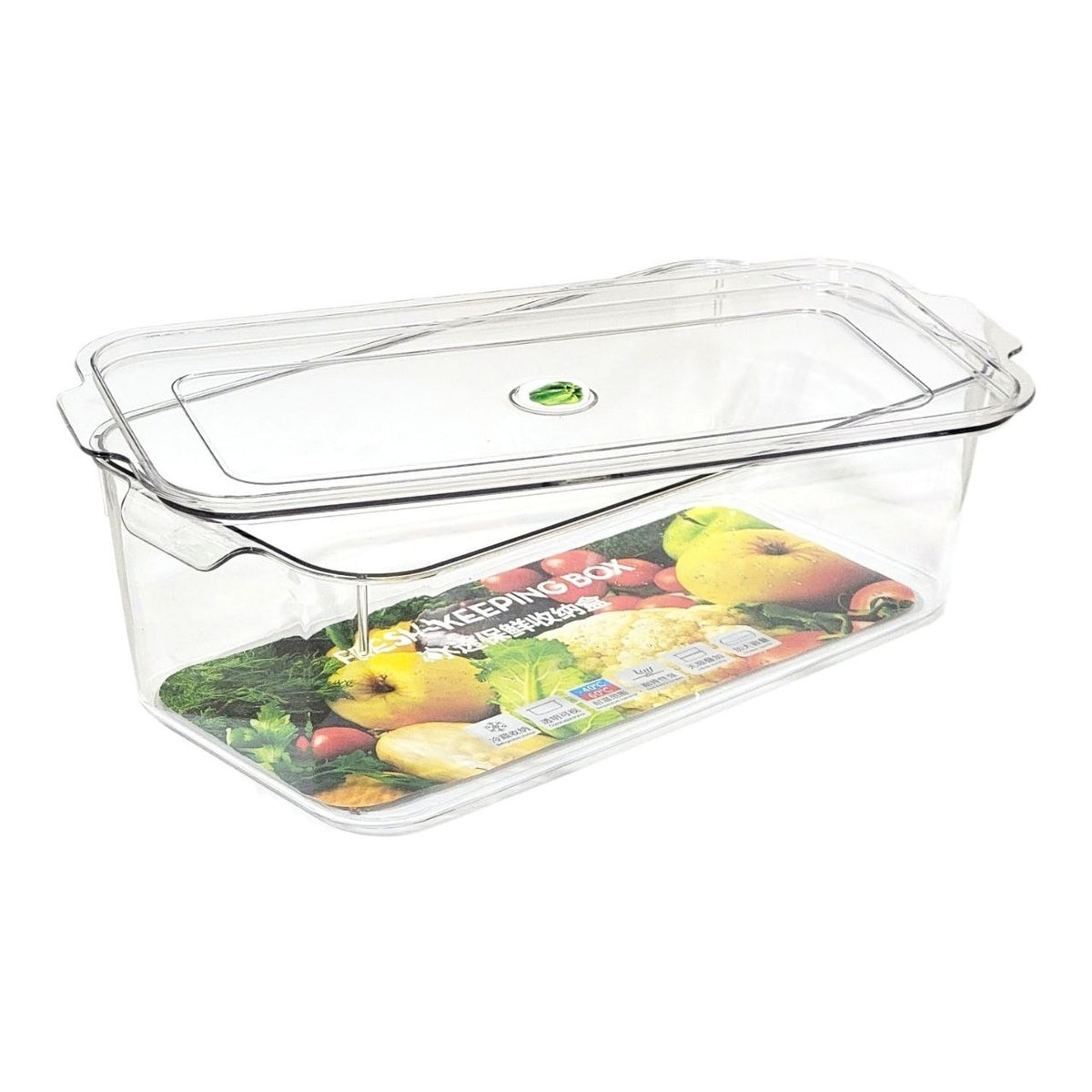 RECIPIENTE PANA PARA ALIMENTOS HERMÉTICO DE ACRILICO 31X17X10CM