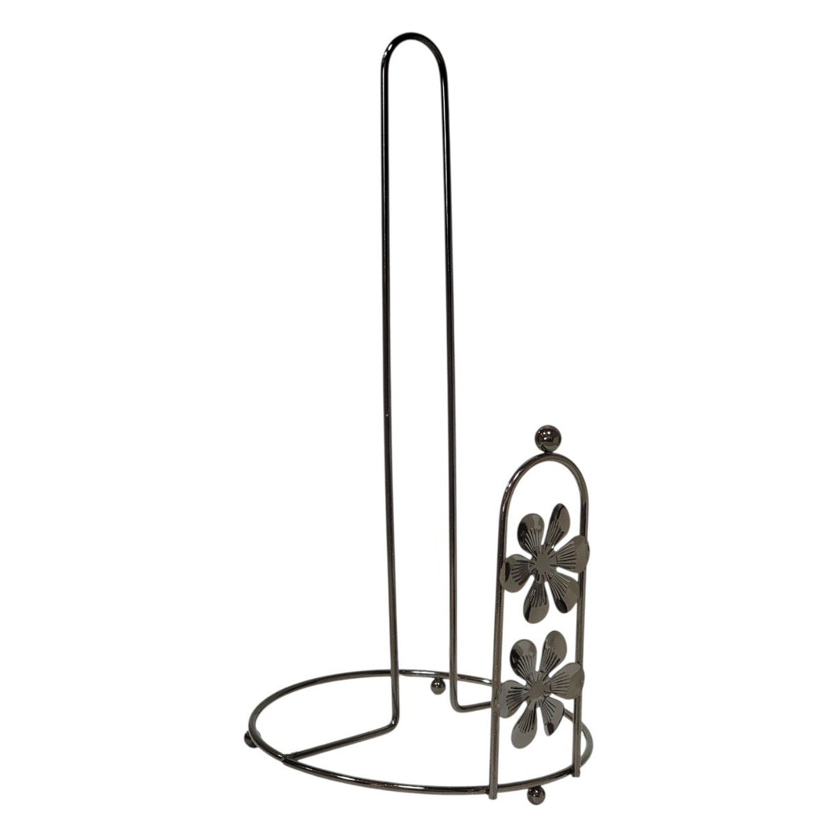 SUJETADOR PARA PAPEL TOALLA DE COCINA DE METAL COLOR NEGRO MATE BENELI HOME 32CM