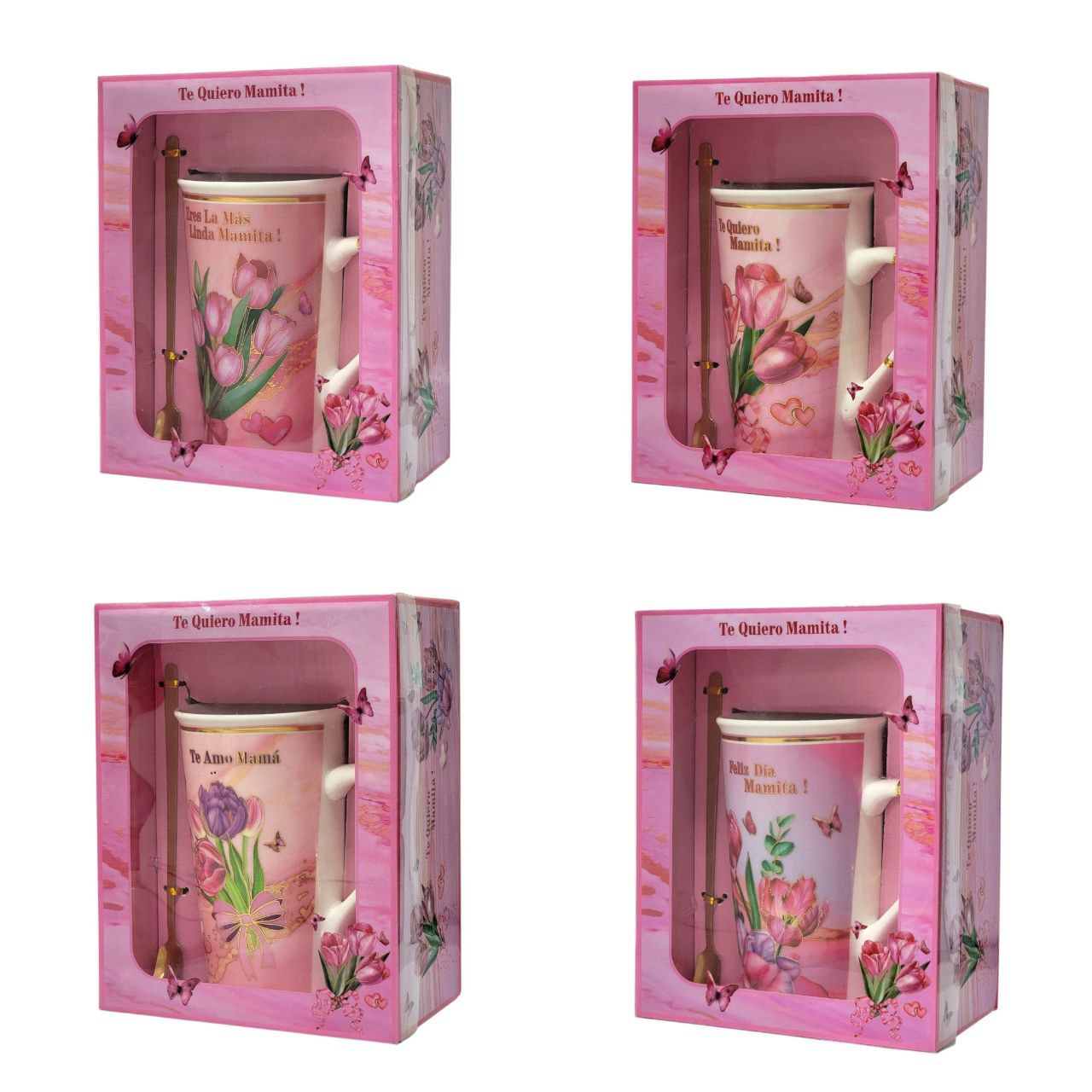 SET DE TAZA DE REGALO PARA MAMÁ CON CUCHARA BENELI HOME