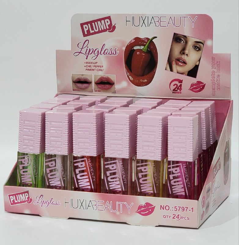 VOLUMINIZADOR MAXI LABIO CHILE PICANTE HUAXIABEAUTY 5.4ML (DUPE DE MAYBELLINE)