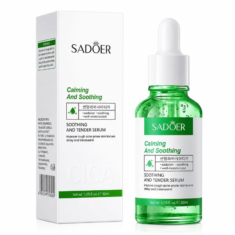 SERUM FACIAL CALMANTE Y SUAVIZANTE CENTELLA ASIATICA SADOER 30ML