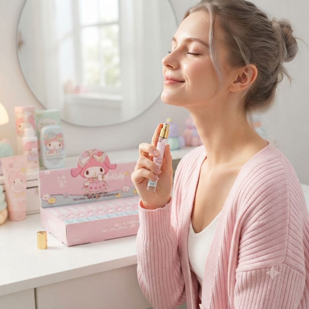 MALQDY PERFUME ECONOMICO DE TUBITO PARA NIÑA 35ML