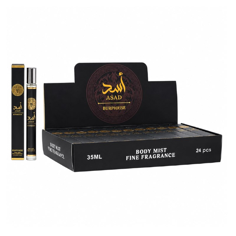 PERFUME EN TUBO PARA HOMBRE ASAD BUPHRISE EDP 35ML (H) (AROMA SIMILAR LATTAFA ASAD)