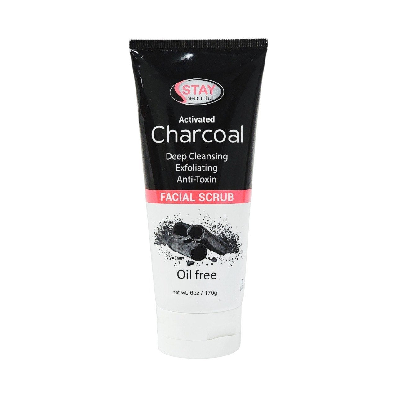 EXFOLIANTE FACIAL DE LIMPIEZA PROFUNDA CON CARBON ACTIVADO STAY BEAUTIFUL 170G