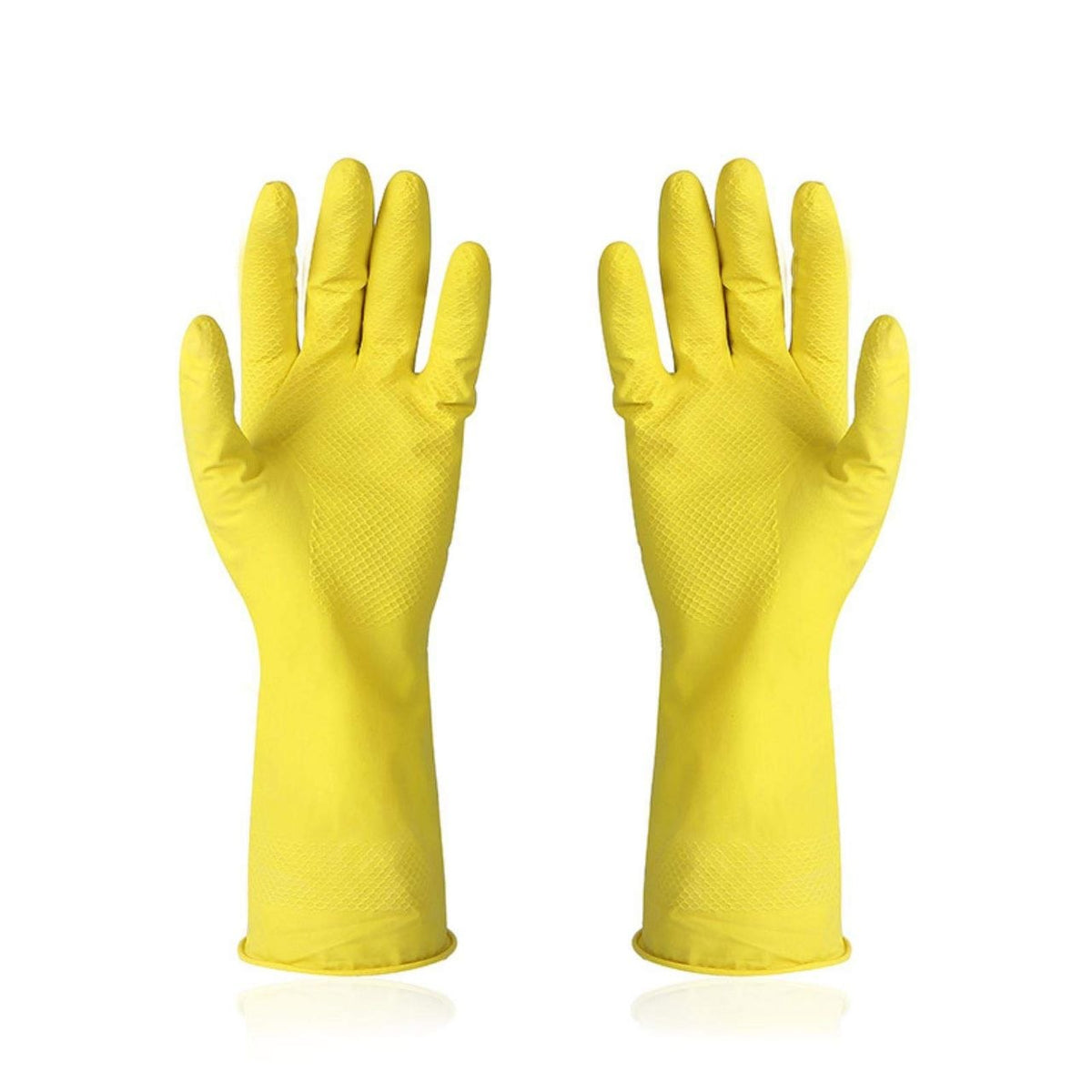 GUANTES DE LIMPIEZA AMARILLOS DE LATEX TALLA M SMART CHOICE