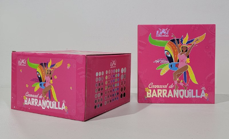 SOMBRA DE OJOS EN PALETA CARNAVAL DE BARRANQUILLA ENGOL COLLECTIONS 91G
