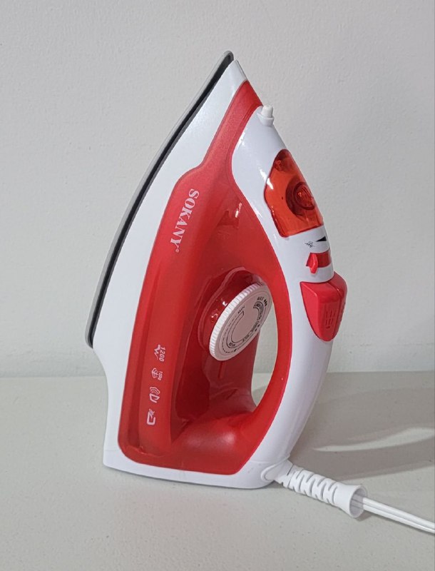 PLANCHA DE VAPOR CERAMICA PARA ROPA DE 1200W DE POTENCIA SOKANY SKYD2111