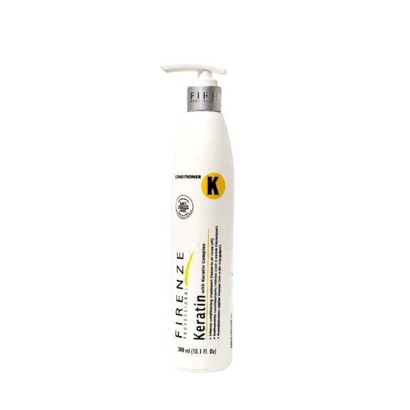 ACONDICIONADOR 3 EN 1, ACONDICIONA, CREMA DE PEINAR O PROTECTOR TERMICO LIBRE DE SAL FIRENZE 300ML