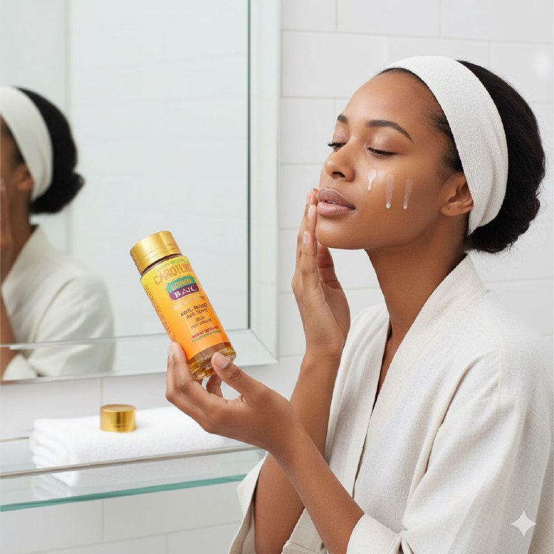 CREMA FACIAL ANTIMANCHAS ACLARANTE E HIDRATANTE FORMULA B. S. C. CAROTONE LIGHT & NATURAL 50ML