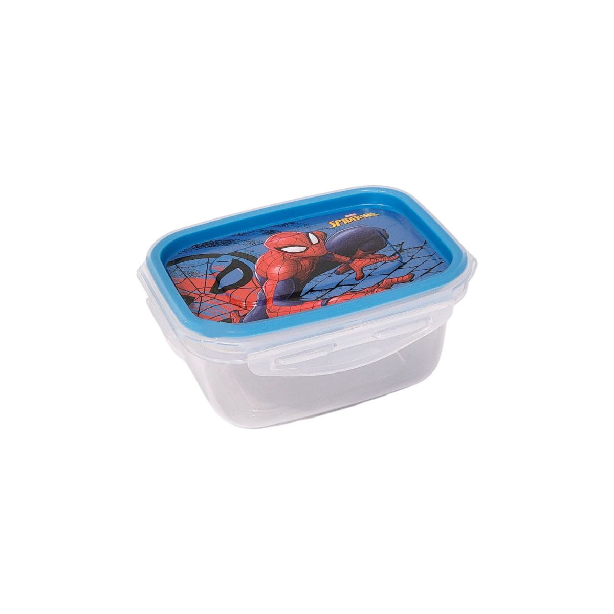 RECIPIENTE PANA MINI PARA ALIMENTOS DE PLASTICO INFANTIL DE SPIDERMAN KENDY 6X10X14CM