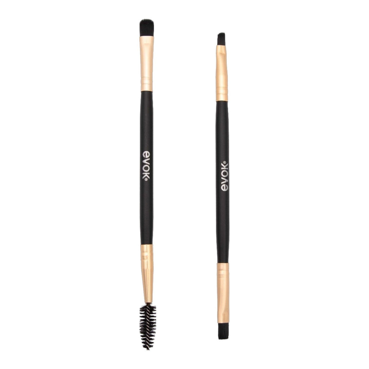 SET DE BROCHAS PARA CEJAS Y OJOS 2UND EVOK 15CM