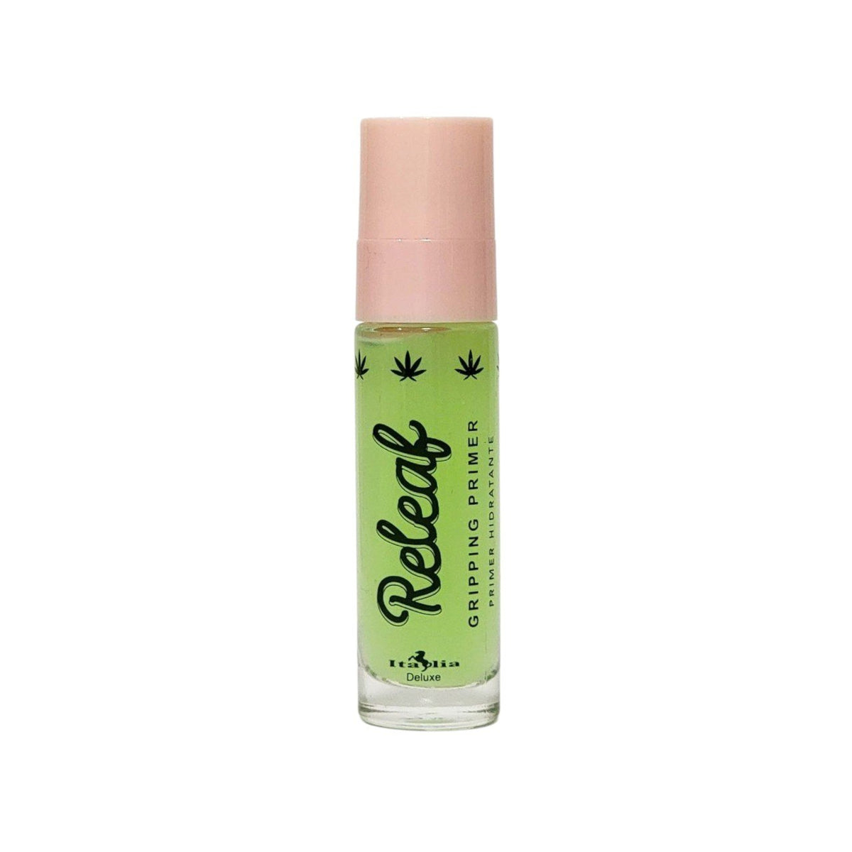 PRIMER HIDRATANTE CON EXTRACTO DE CAÑAMO, ACIDO HIALURONICO, Y NIACINAMIDA ITALIA DELUXE RELEAF 20G