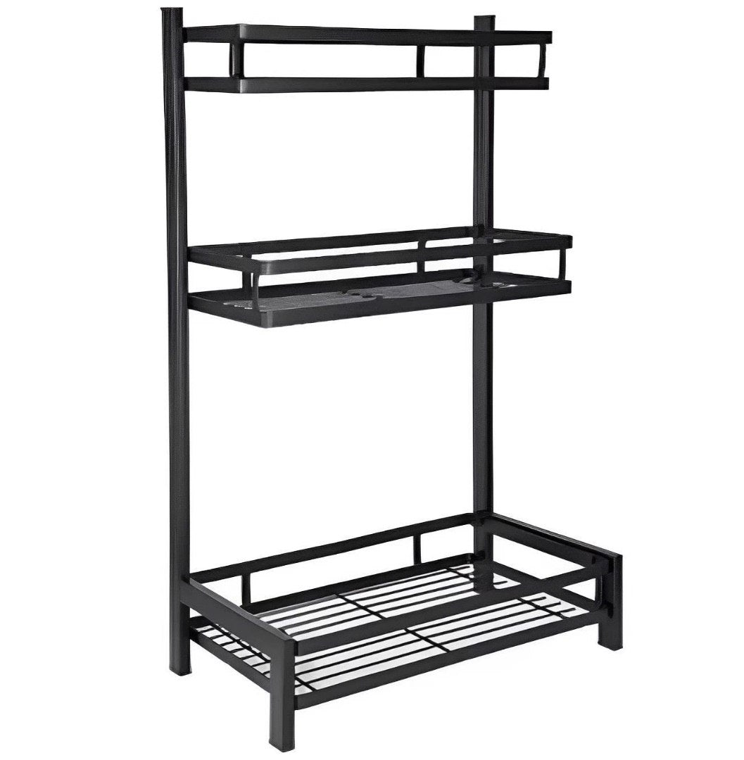 ESTANTE DE ALMACENAMIENTO MULTIUSO DE 3 NIVELES MODELO MJ-6032 60X19X32CM