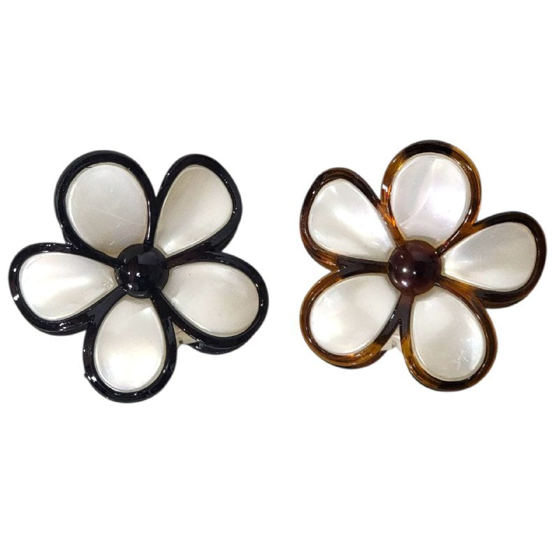 GANCHO PARA EL CABELLO DE PINZA DE FLOR HAWAIANA, PINZAS DE SUJECION FUERTE, ACCESORIO PARA EL CABELLO 8CM, PAQUETE 12UND