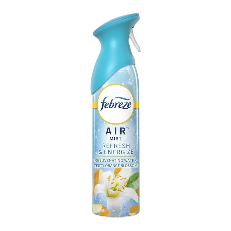 AMBIENTADOR AROMATIZANTE EN SPRAY DE AGUA REJUVENECEDORA Y FLOR DE NARANJA FEBREZE 250G