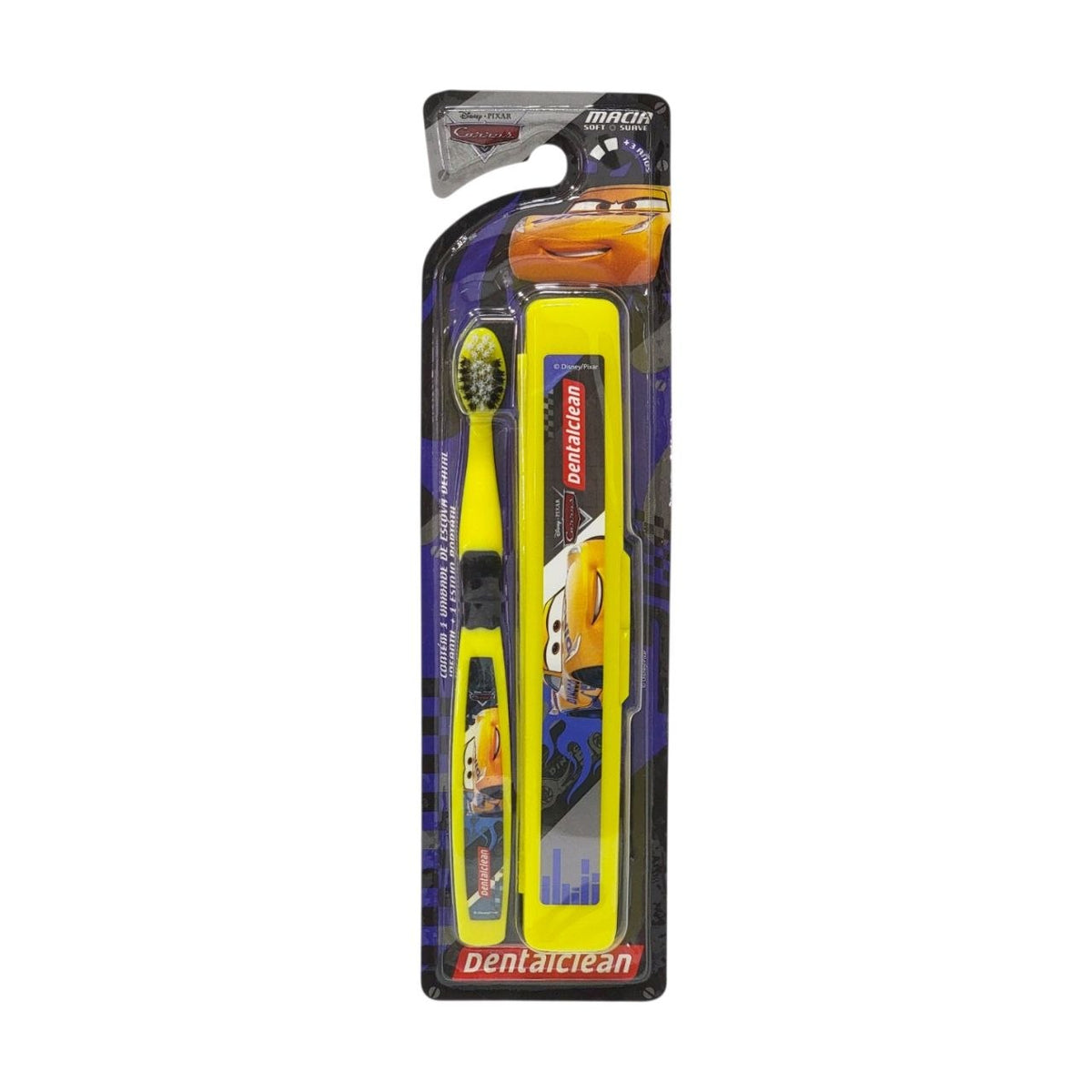 CEPILLO DENTAL INFANTIL CON ESTUCHE DE CARS DENTALCLEAN