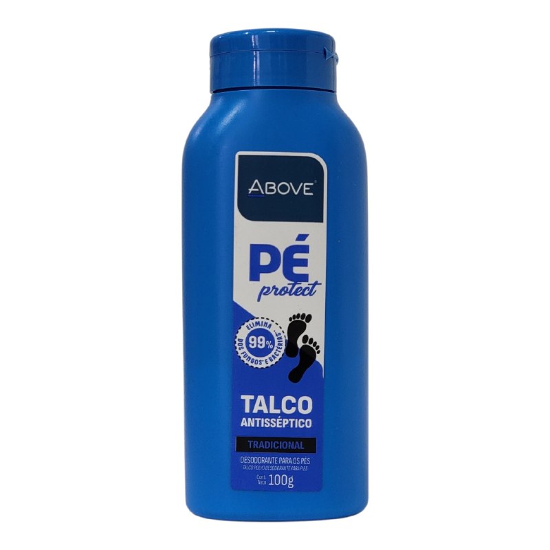TALCO DESODORANTE ANTISEPTICO PARA PIES ABOVE 100G