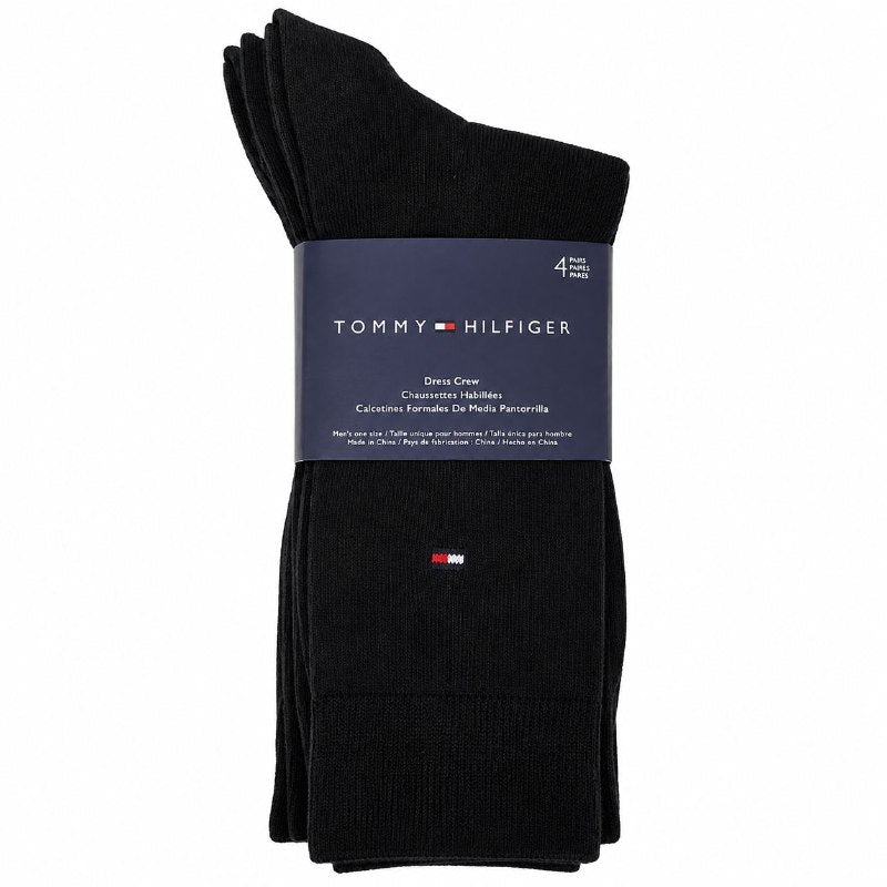 CALCETA ALTA TOMMY HILFIGER PARA HOMBRE 5 PARES TALLA ÚNICA