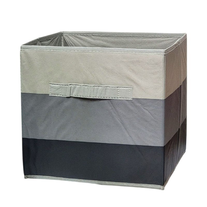 ORGANIZADOR CAJA DE ALMACENAMIENTO PLEGABLE, CESTA PARA LIBROS, JUGUETES, ROPA Y MAS CLOSET ESSENTIALS 27.9X26.7X26.7CM