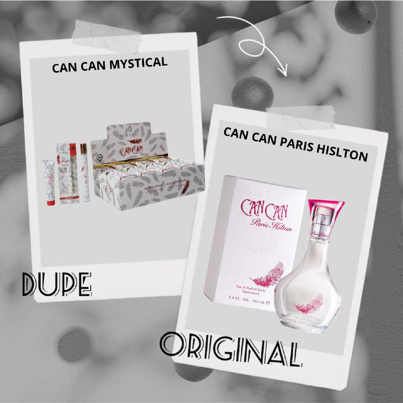 SET PERFUME EN TUBO PARA DAMA MYSTICAL DAMA CAN CAN 26 EDP 35ML, BODY LOTION 40ML (M)
