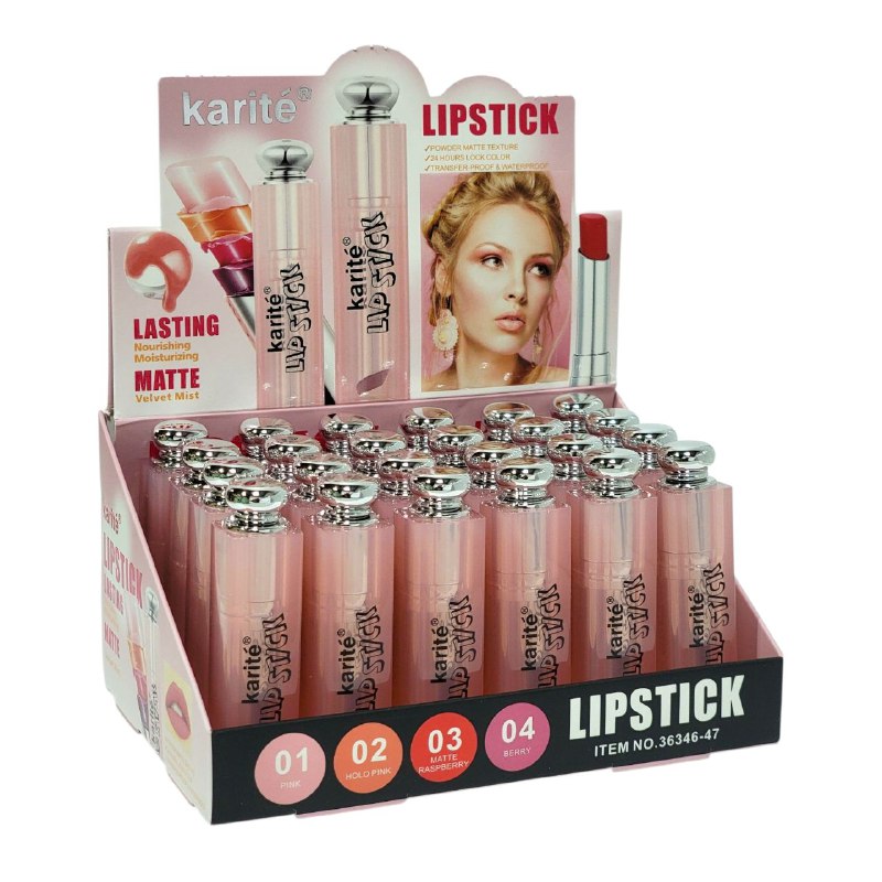 BRILLO LABIAL LIPSTICK MATTE DE LARGA DURACION KARITE (DUPE DE DIOR)