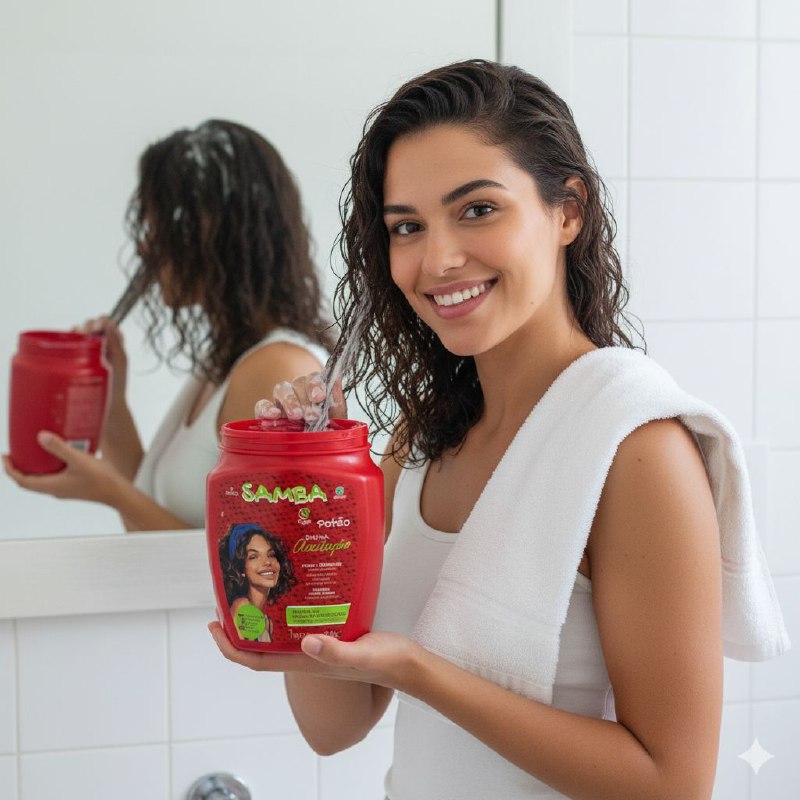 CREMA PARA PEINAR 2 EN 1 HIDRATANTE Y DE PEINADO CON QUERATINA Y ACEITES CONTRA ROTURAS NAZCA SAMBA 1KG