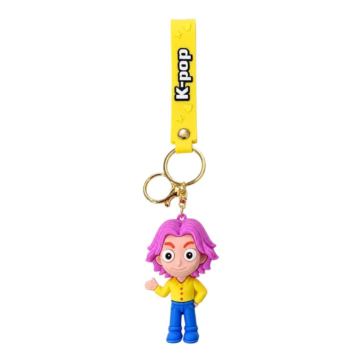 LLAVEROS DE CK-POP CON BROCHE METALICO