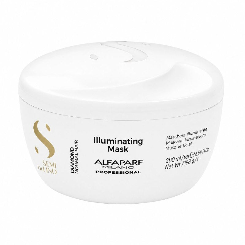 MASCARILLA PARA EL CABELLO ILUMINADORA Y ACONDICIONADORA DE LINAZA ALFAPARFT 200ML