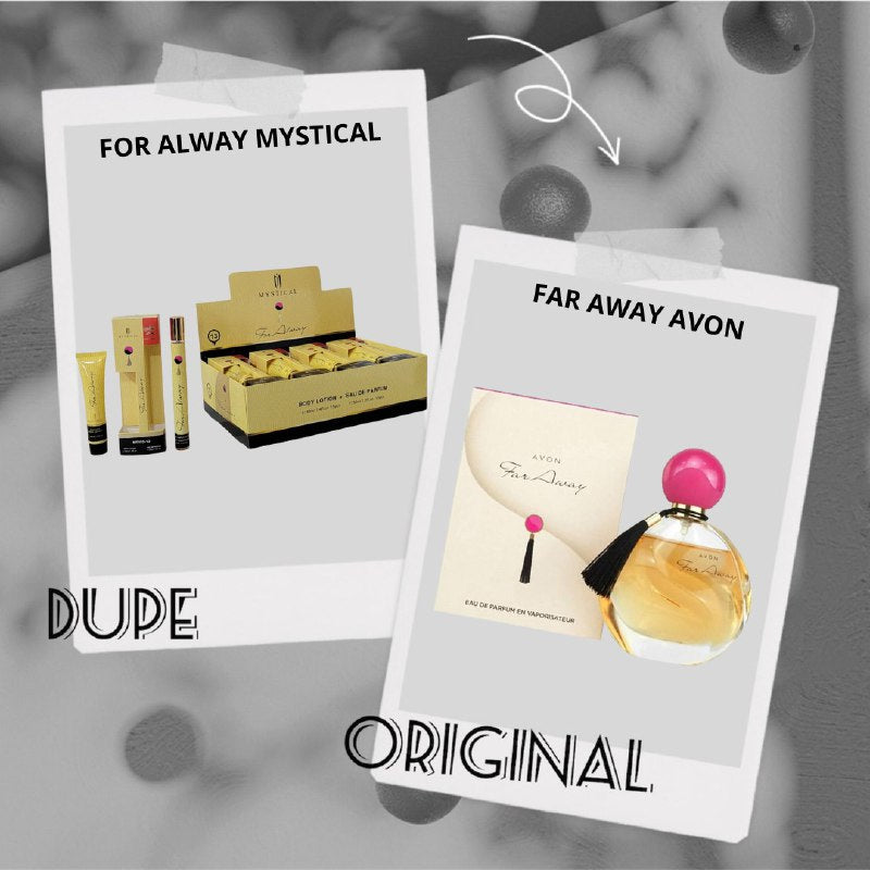 SET PERFUME EN TUBO PARA DAMA MYSTICAL FOR ALWAY 13 EDP 35ML, BODY LOTION 40ML (M)
