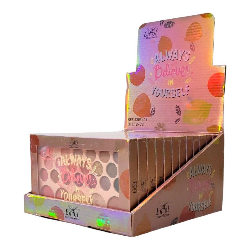 PALETA DE SOMBRA DE OJOS DE 25 TONOS ALWAYS BELIEVE IN YOURSELF ENGOL COLLECTIONS 30G