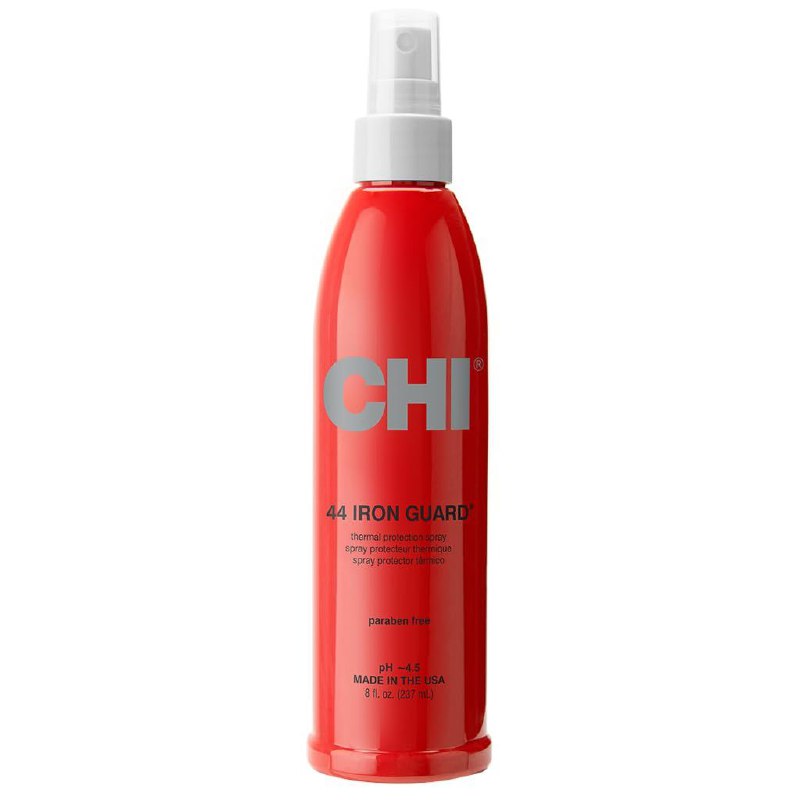 PROTECTOR TERMICO PARA EL CABELLO EN SPRAY LIBRE DE PARABENOS 44 IRON GUARD CHI 237ML