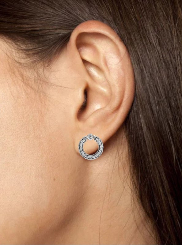 ARITOS PANDORA DE PLATA 9.25