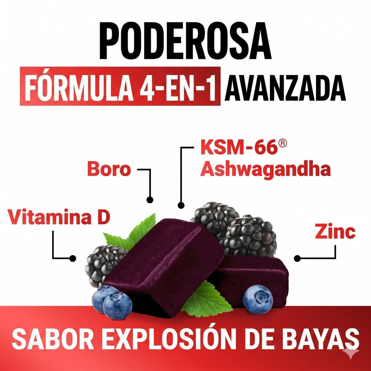 SUPLEMENTO AVANZADO PARA EL APOYO A LA TESTOSTERONA Y RENDIMIENTO MASCULINO FORCE FACTOR 60UND