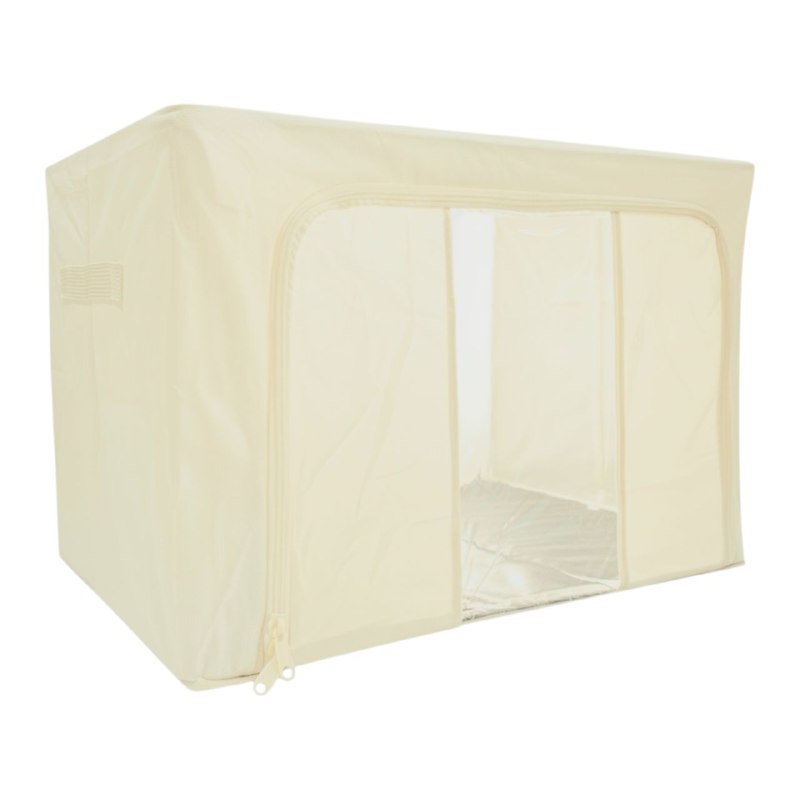 ORGANIZADOR CAJA DE ALMACENAMIENTO PLEGABLE DE TELA MULTIFUNCIONAL PARA ORGANIZAR ROPA, JUGUETES O LIBROS 50X40X32CM