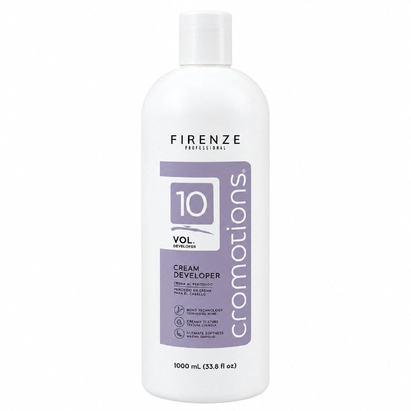PEROXIDO EN CREMA REVELADORA DE COLORACION AL 3% VOL10 FIRENZE 1000ML