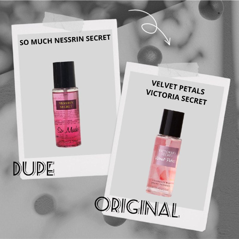 SPLASH NESSRIN SECRET SO MUCH 75ML (M) (DUPE VS VELVET PETALS)
