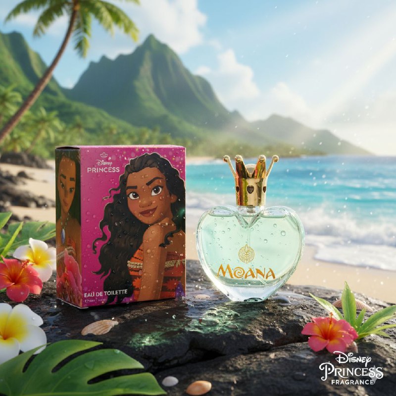 PERFUME PARA NIÑA DISNEY PRINCESS MOANA EDT 50ML (M)