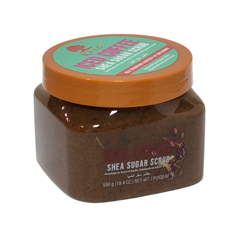 EXFOLIANTE CORPORAL NUTRITIVO CON MANTECA DE KARITE Y EXTRACTO DE CAFE RAKO 550G