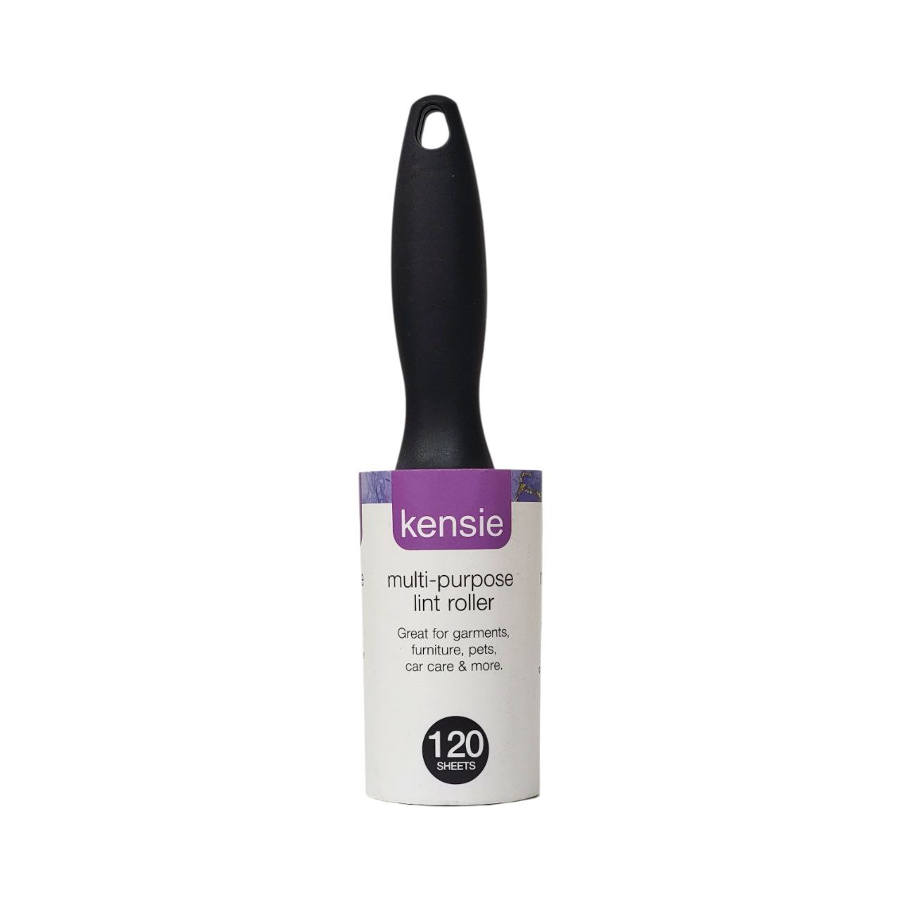 LIMPIADOR RODILLO QUITA PELUSA MULTIUSOS 120 HOJAS KENSIE 22CM
